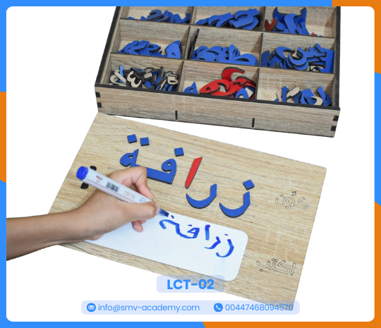 صندوق الحروف العربية